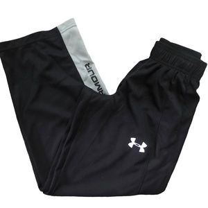 Under Armour Black Track Pants Youth Small YS